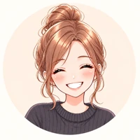 書き手のりなぴのイラストアイコン